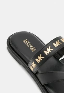 MICHAEL Michael Kors ALBA THONG SLIDE - T-bar Sandals - Black -MICHAEL Michael Kors shop fc02c2d4b3eb4a98921334e94c4d3466