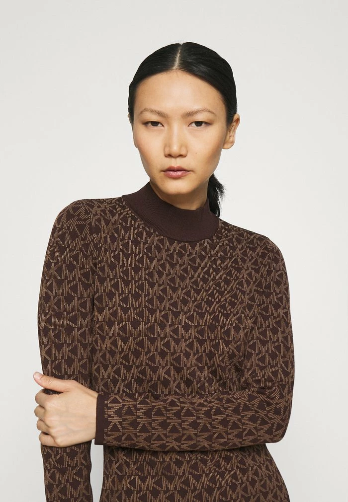 MICHAEL Michael Kors BOLD DRESS - Jumper Dress - Chocolate 8 MICHAEL Michael Kors BOLD DRESS - Jumper Dress - Chocolate - Image 6