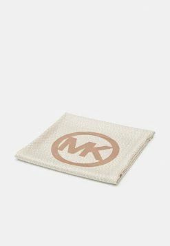 MICHAEL Michael Kors LOGO SCARF - Scarf - Bone