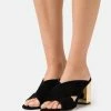 MICHAEL Michael Kors PORTER MULE - Heeled Mules - Black