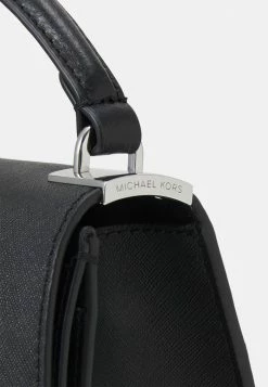 MICHAEL Michael Kors GREENWICH SATCHEL - Handbag - Black -MICHAEL Michael Kors shop fd92fba992c94f12913224b702e3db2a