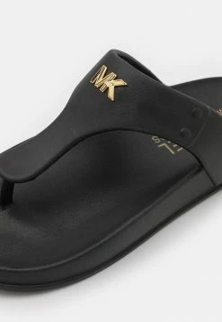 MICHAEL Michael Kors LINSEY - T-bar Sandals - Black -MICHAEL Michael Kors shop fd9e198056304e229c31b9b889e5de58