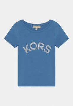 MICHAEL Michael Kors SLEEVES TEE - Print T-shirt - Blue