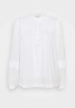 MICHAEL Michael Kors PINTUCK 2-IN-1 - Blouse - White -MICHAEL Michael Kors shop ffcaf68205e94d46b255baf112431100